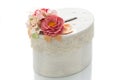Wedding gift box Royalty Free Stock Photo