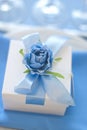 Wedding gift for guest. Candy box Royalty Free Stock Photo