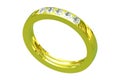 Wedding gold ring Royalty Free Stock Photo