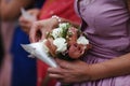 Wedding Guest with Posy