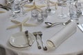 Wedding guest table decorations 2 Royalty Free Stock Photo