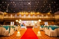 Wedding hall decoration Royalty Free Stock Photo