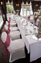 Wedding hall top table