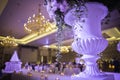 Wedding hall Royalty Free Stock Photo