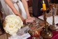 Wedding hands Royalty Free Stock Photo