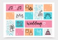 Wedding Infographic Template