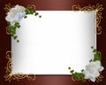 Wedding Invitation border elegant Royalty Free Stock Photo