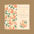 Wedding invitation card