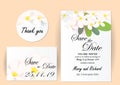 Wedding invitation card flowers,jasmine