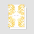 Wedding invitation card template