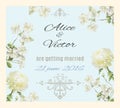 Wedding invitation card