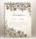 Wedding invitation