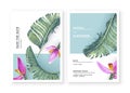 Minimalistic wedding cards or templates for greeting cards, posters about sale in offline stores,