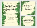 Wedding Invitation, save the date, rsvp invite card Design with