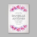 Wedding invitation template