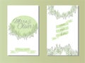 Wedding invitation, thank you card, save the date cards. Wedding