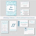 Wedding invitation, thank you, save the date, baby shower, menu, information, RSVP.