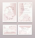 Wedding Invitations save the date card design .