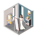 Wedding Isometric Composition