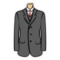 Wedding jacket comic icon