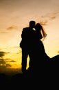 Wedding Kiss Royalty Free Stock Photo