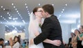 Wedding kiss Royalty Free Stock Photo