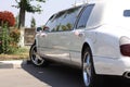 Wedding Limousine Royalty Free Stock Photo