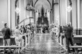 Wedding in Lithuanian church