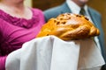 Wedding loaf of bread and salt Royalty Free Stock Photo