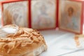 Wedding loaf of bread and salt Royalty Free Stock Photo