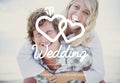 Wedding Love Married Happiness Romance Two Concept Royalty Free Stock Photo