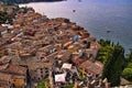 Wedding at Malcesine on Lake Garda in Northern Italy Royalty Free Stock Photo