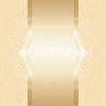 Wedding pale background ornate decorative design