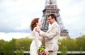 Wedding in Paris Royalty Free Stock Photo