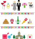 Wedding pictograms