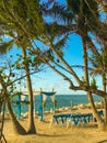 Wedding Place On The Beach Of Key West FL 11/24/2017 Royalty Free Stock Photo