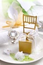 Wedding place setting Royalty Free Stock Photo