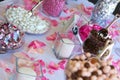 Wedding Reception Candy Table. Royalty Free Stock Photo