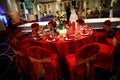 Wedding reception in China