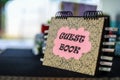 Wedding Reception Guest Book