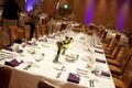 Wedding reception head table