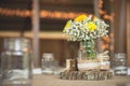 Wedding reception place setting detail 3 Royalty Free Stock Photo