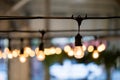 Wedding Reception String Lights