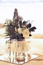 Wedding Reception Table Centerpieces Royalty Free Stock Photo