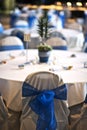 Wedding reception tables