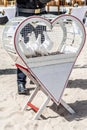 wedding releasing white doves on a sunny day in a cage Royalty Free Stock Photo