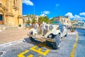 The wedding retro car in Naxxar, Malta