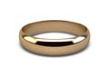 Wedding Ring Gold Royalty Free Stock Photo