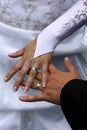 Wedding rings Royalty Free Stock Photo