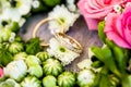 Wedding rings Royalty Free Stock Photo